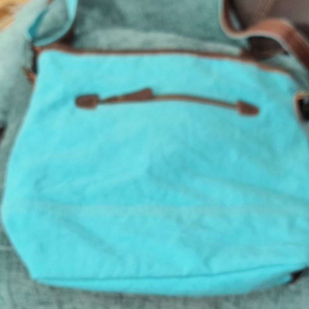 Myra Bag Blue Patterned - image 2